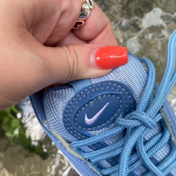 Nike " Have A Nike Day " Air Max 97 Blue Indigo Sneakers - Picture 13 of 17